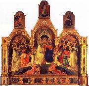 Lorenzo Monaco The Coronation of the Virgin Germany oil painting reproduction